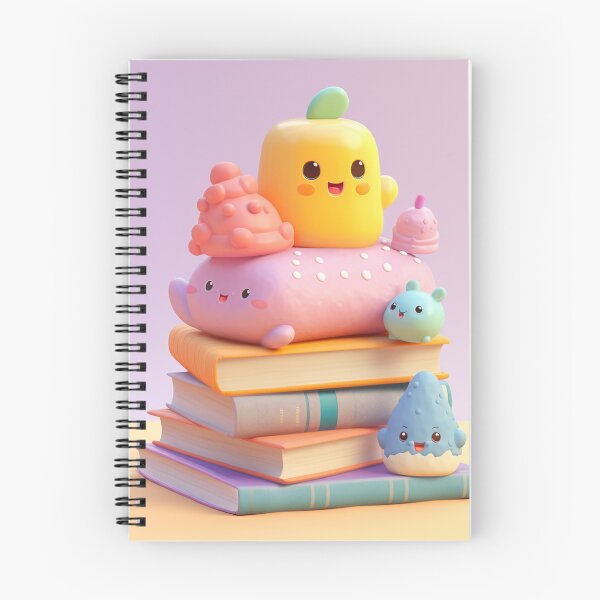 Item preview,  illustration books in the style of kawaii art designed and sold by Nanthikan.
