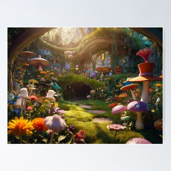 Item preview, Magical Wonderland Garden Sanctuary designed and sold by BlareBlare.