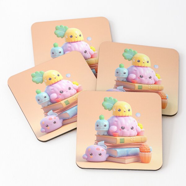 Item preview,  illustration books in the style of kawaii art designed and sold by Nanthikan.
