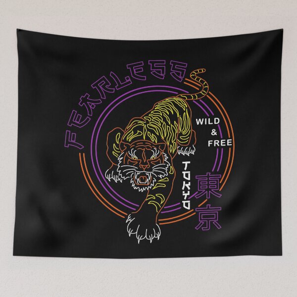 Item preview, Tokyo Tiger - Wild & Free designed and sold by Jackson-Will.