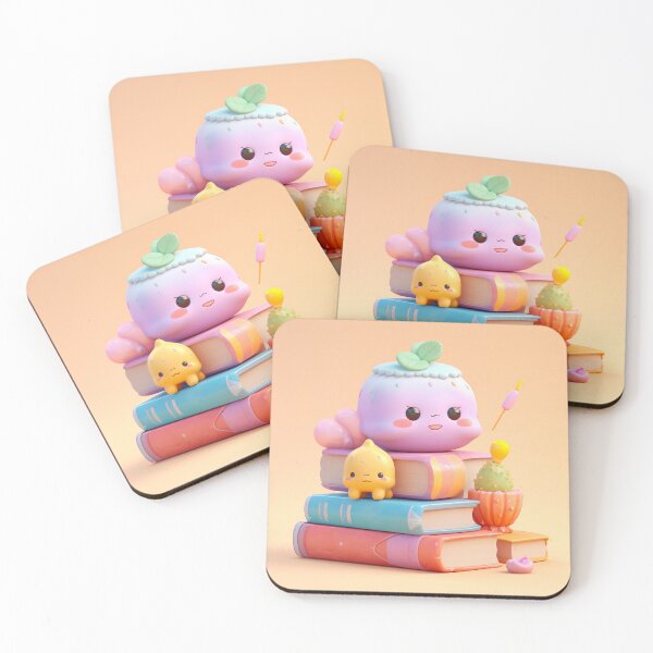 Item preview,  illustration books in the style of kawaii art designed and sold by Nanthikan.