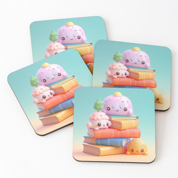 Item preview, illustration books in the style of kawaii art designed and sold by Nanthikan.