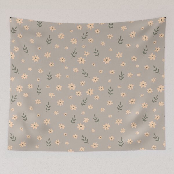 Item preview, Boho Neutral Beige Floral Aesthetic  designed and sold by LMStudioDesigns.