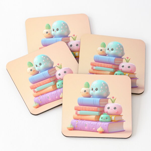 Item preview, illustration books in the style of kawaii art designed and sold by Nanthikan.