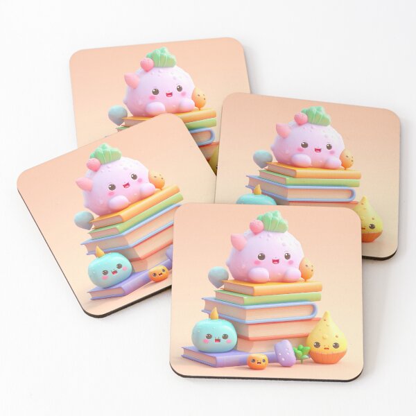 Item preview,  illustration books in the style of kawaii art designed and sold by Nanthikan.