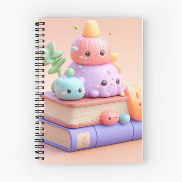 Item preview, illustration books in the style of kawaii art designed and sold by Nanthikan.