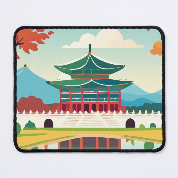 Item preview, Gyeongbokgung Palace Seoul South Korea designed and sold by TheJoeyStudio.