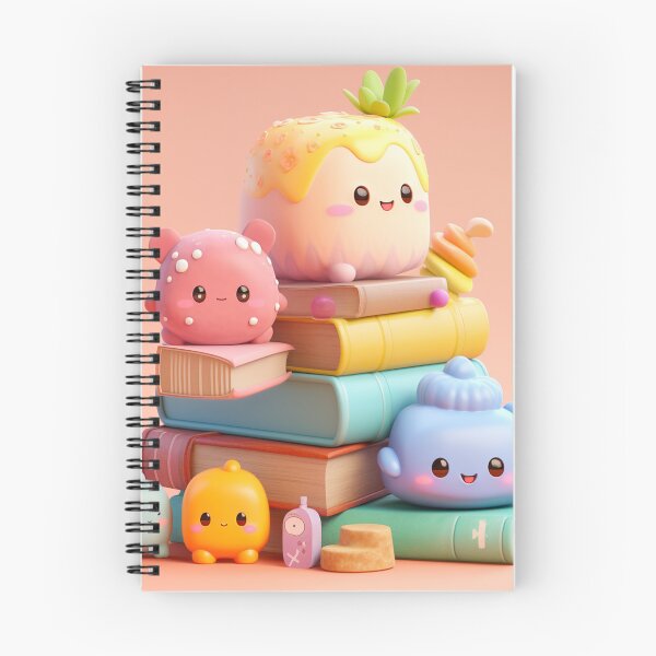 Item preview, illustration books in the style of kawaii art designed and sold by Nanthikan.