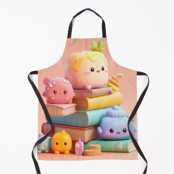 Item preview, illustration books in the style of kawaii art designed and sold by Nanthikan.