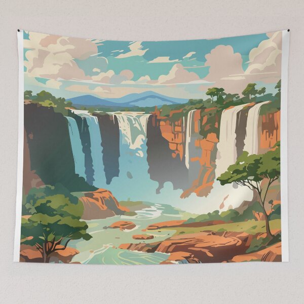 Item preview, Iguazu Falls Tropical Nature Brazil designed and sold by TheJoeyStudio.
