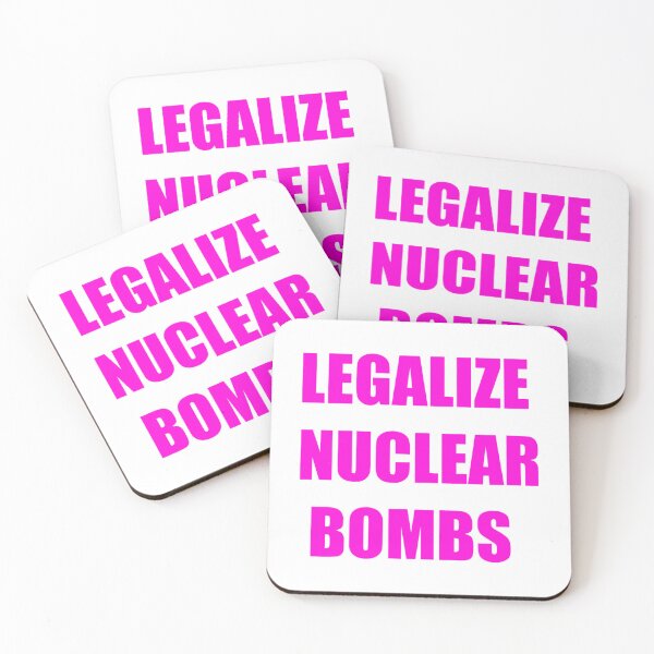Item preview, Legalize Nuclear Bombs Joeyy Long designed and sold by KarisBegum.