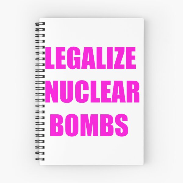 Item preview, Legalize Nuclear Bombs Joeyy Long designed and sold by KarisBegum.