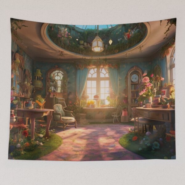 Item preview, Fairytale Enchantment Room with Indoor Garden designed and sold by BlareBlare.