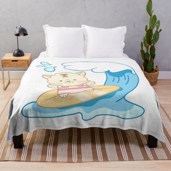 Item preview, A cute cat riding a surfboard designed and sold by Planb StudioDesign.