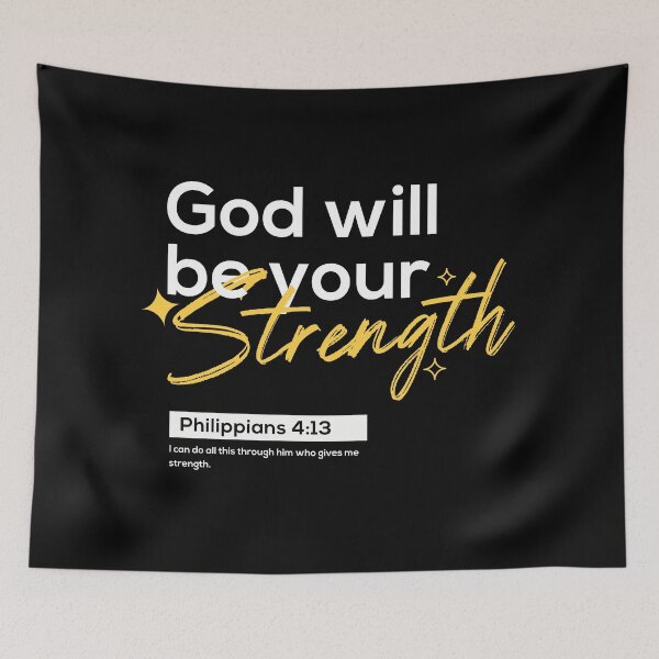 Item preview, God will be your Strength designed and sold by Craftsanity.