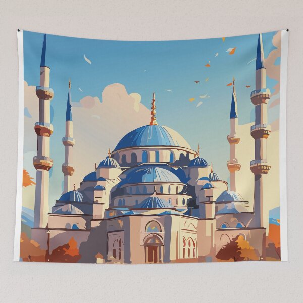 Item preview, Blue Mosque Turkish Islamic Architecture Istanbul Turkey designed and sold by TheJoeyStudio.