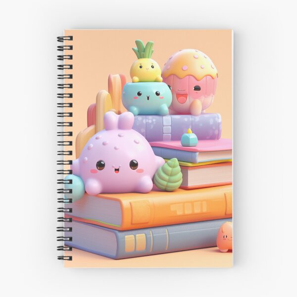 Item preview,  illustration books in the style of kawaii art designed and sold by Nanthikan.