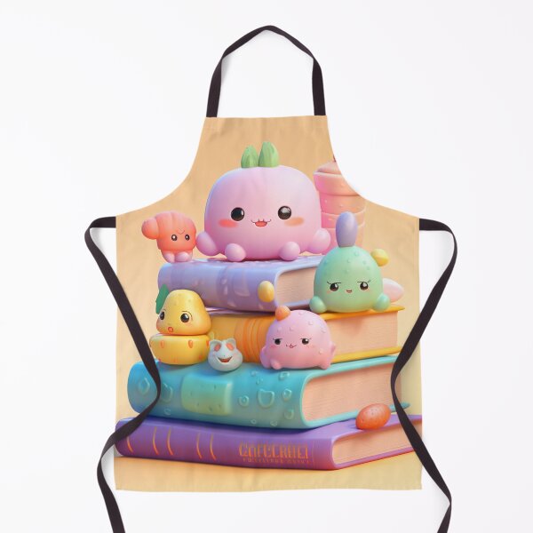 Item preview, illustration books in the style of kawaii art designed and sold by Nanthikan.
