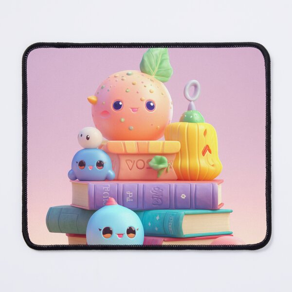 Item preview,  illustration books in the style of kawaii art designed and sold by Nanthikan.