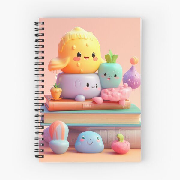 Item preview, illustration books in the style of kawaii art designed and sold by Nanthikan.