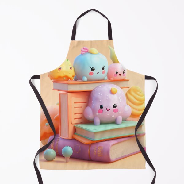 Item preview, illustration books in the style of kawaii art designed and sold by Nanthikan.