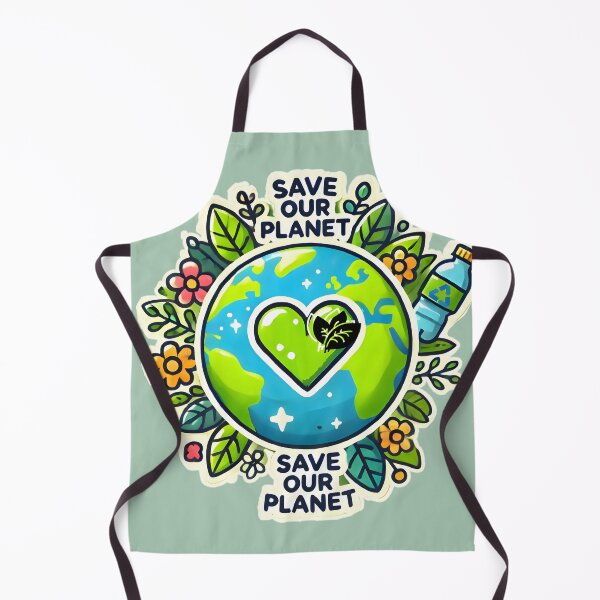Item preview, Save Our Planet - Earth Conservation Artwork designed and sold by AmvaDesigns.