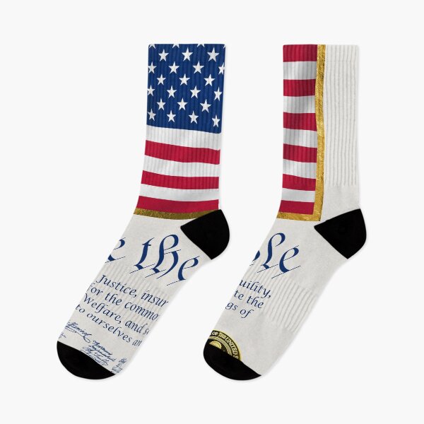 Item preview, We The People, United States Preamble with Signatures & Gold Seal designed and sold by TQDitty.