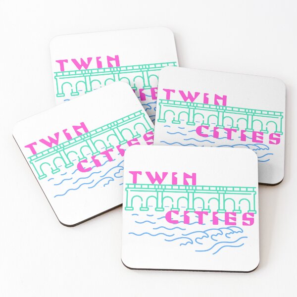 Item preview, Twin Cities (Bright) designed and sold by T.A.S. BRAND.