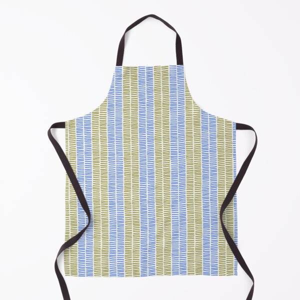 Item preview, short line pattern of blue and green designed and sold by amee _artshop.