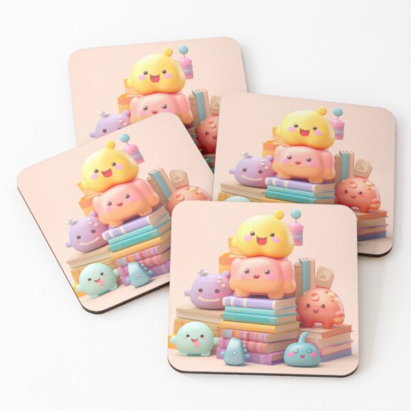 Item preview,  illustration books in the style of kawaii art designed and sold by Nanthikan.