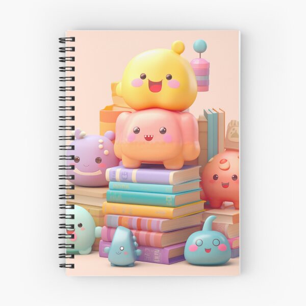 Item preview,  illustration books in the style of kawaii art designed and sold by Nanthikan.