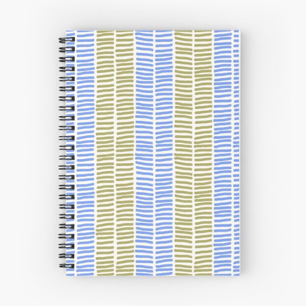 Item preview, short line pattern of blue and green designed and sold by amee _artshop.