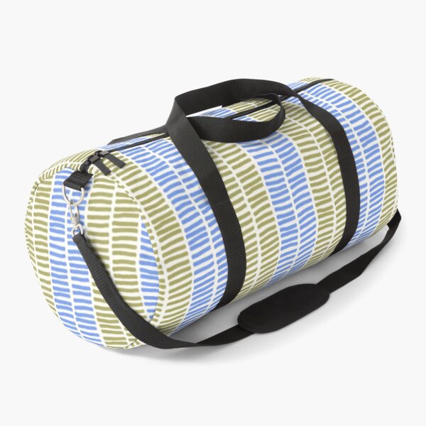 Item preview, short line pattern of blue and green designed and sold by amee _artshop.