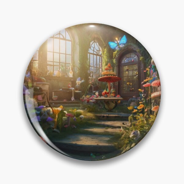 Item preview, Fairytale Garden Escape in Wonderland Room designed and sold by BlareBlare.
