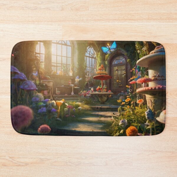 Item preview, Fairytale Garden Escape in Wonderland Room designed and sold by BlareBlare.