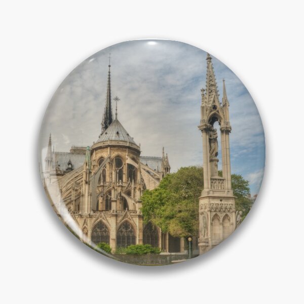 Item preview, Notre Dame with Garden & Fountain designed and sold by Michael Matthews.