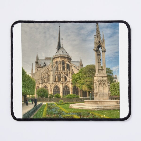 Item preview, Notre Dame with Garden & Fountain designed and sold by Michael Matthews.