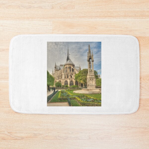 Item preview, Notre Dame with Garden & Fountain designed and sold by Michael Matthews.