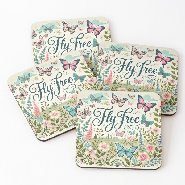 Item preview, Fly Free - Butterfly Liberation Artwork designed and sold by AmvaDesigns.
