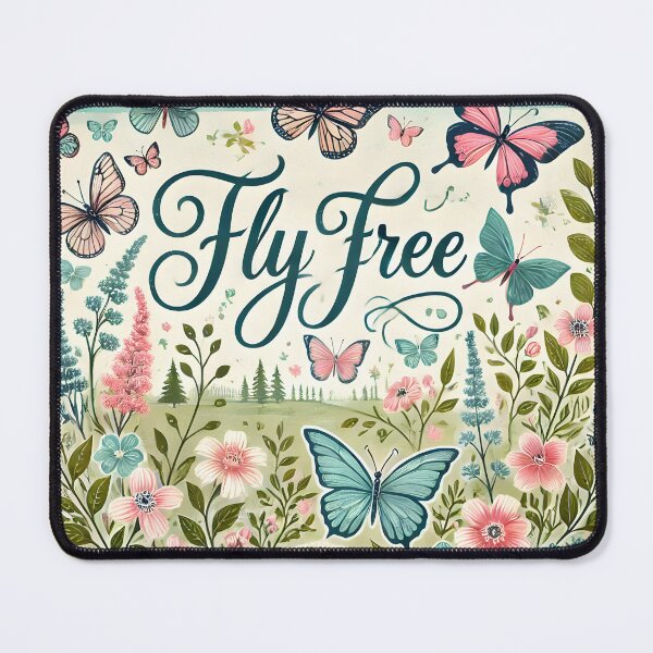 Item preview, Fly Free - Butterfly Liberation Artwork designed and sold by AmvaDesigns.
