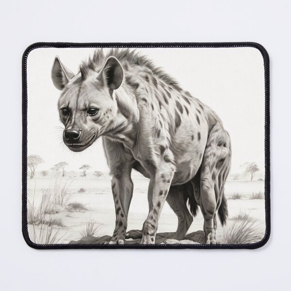 Item preview, Pencil drawn Hyena designed and sold by Pencil-Art.