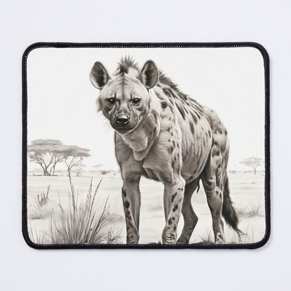 Item preview, Pencil drawn Hyena designed and sold by Pencil-Art.