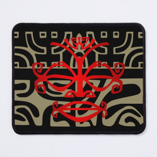 Item preview, TIKI TAAROA (red) designed and sold by Nesian-Tahiti.