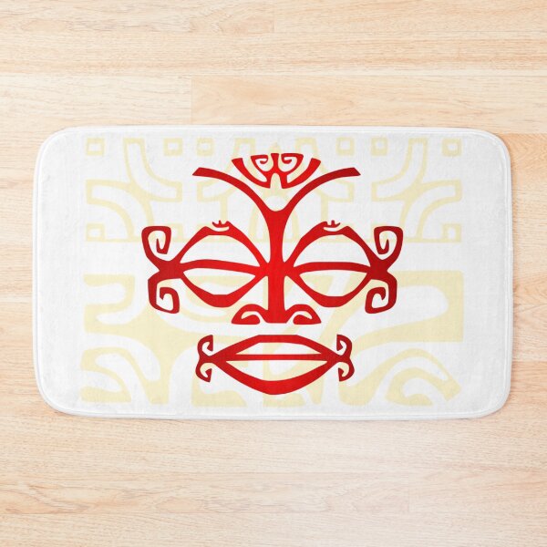 Item preview, TIKI TAAROA (red) designed and sold by Nesian-Tahiti.