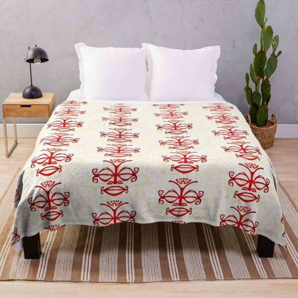Item preview, TIKI TAAROA (red) designed and sold by Nesian-Tahiti.