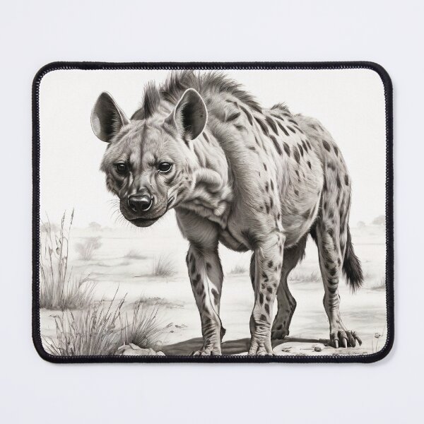 Item preview, Pencil drawn Hyena designed and sold by Pencil-Art.