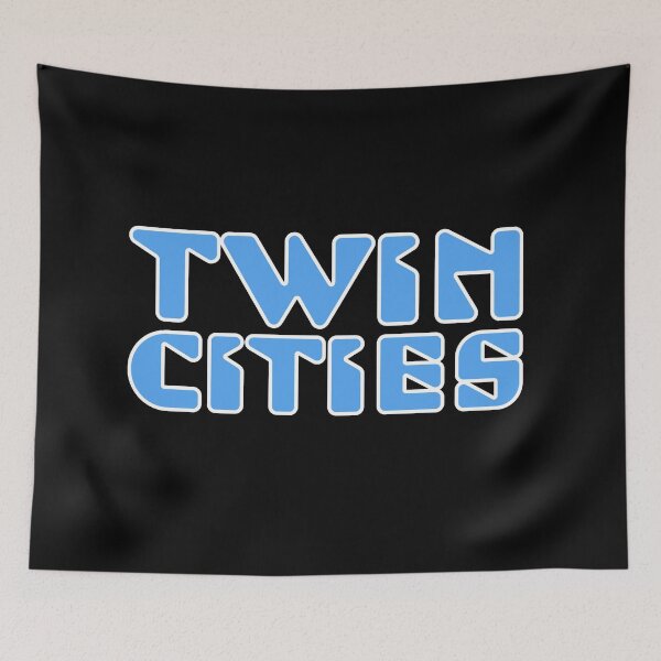 Item preview, Twin Cities (Blue) designed and sold by T.A.S. BRAND.