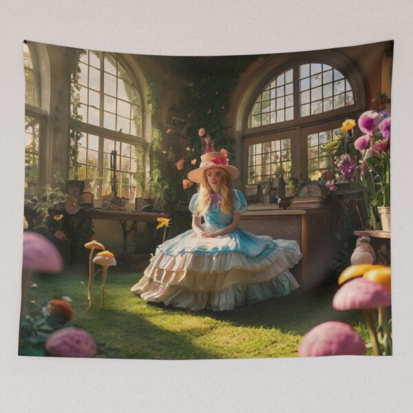 Item preview, Wonderland Enchanted Garden Parlor designed and sold by BlareBlare.