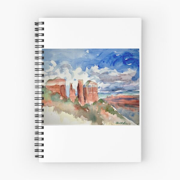 Item preview, Sedona's Cathedral Rock Under Turbulent Skies designed and sold by CLiskeArt.