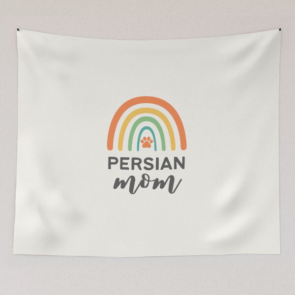 Item preview, Persian Cat Mom - Cat Breed - Paw Rainbow - Cat Mom Gift designed and sold by patternjp.